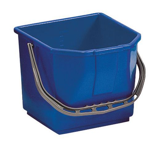 Seau Rectangulaire 25 L Bleu Cap:25l / Dim:7 3x43x55cm