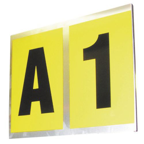 Panneau D'identification Magnétique 260x310 - Manutan