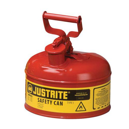 Bidon De Sécurité 4 L H Ht:279 Mm Poids:2 Kg