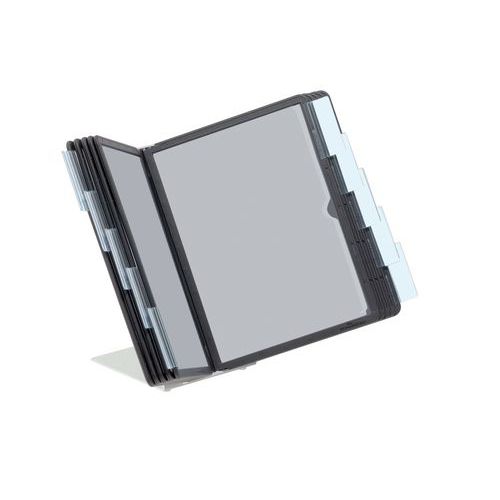 Durable 1 Pupitre De Table Vario - 10 Pochettes Noires A5