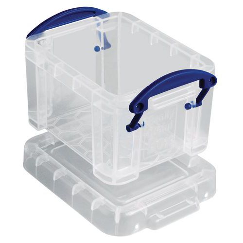 Bac De Rangement Couvercle 014 Litre Transparent