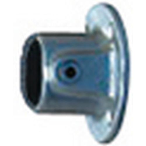 Raccord de tubes PrTbDim Ø 48 mm Acier Galvanisé - Pied platine rond Key-Clamp - Connecteur pour rayonnage industriel