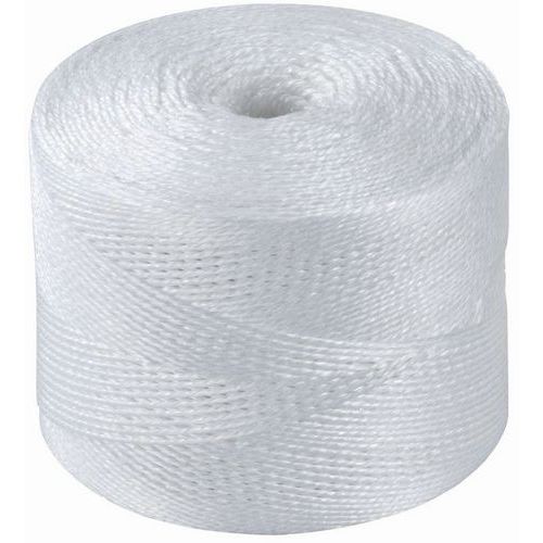 Pelote ficelle polypropylène blanc 75/3 moyenne 1.96 kg - Cerclage et palettisation résistants