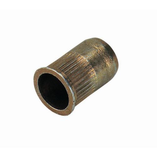 Bollhoff - Écrous à sertir Rivkle Plus Acier M4 Tête Affleurante - Lot de 100 - Fixation Robuste et Durable