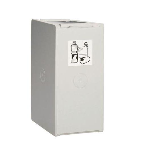 Poubelle Plastique Modulaire De Tri Un Ã‰léme Nt 40l