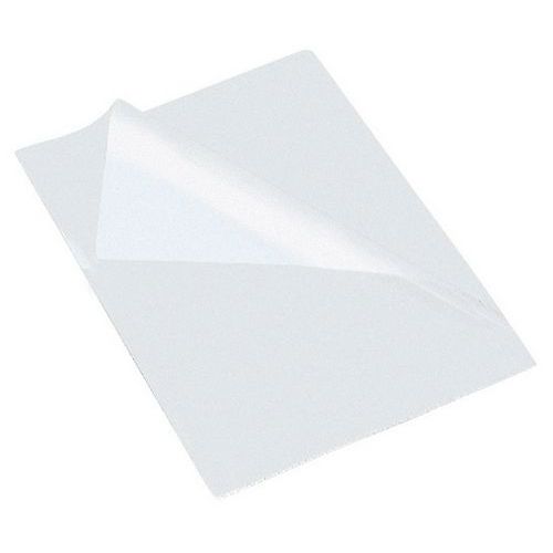 Chemise Coins Transparent Modèle Lisse A4