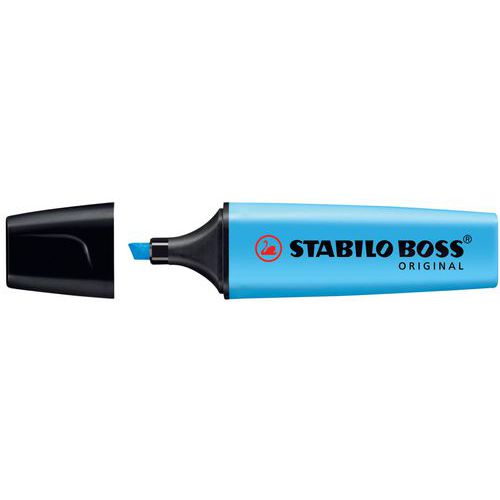 Surligneur Stabilo Boss Encrcol.:bleu