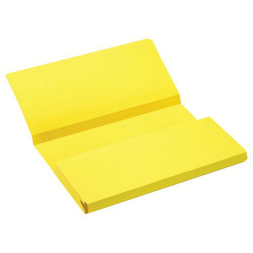 Chemise-pochette Col.:jaune Largeur:230 Mm