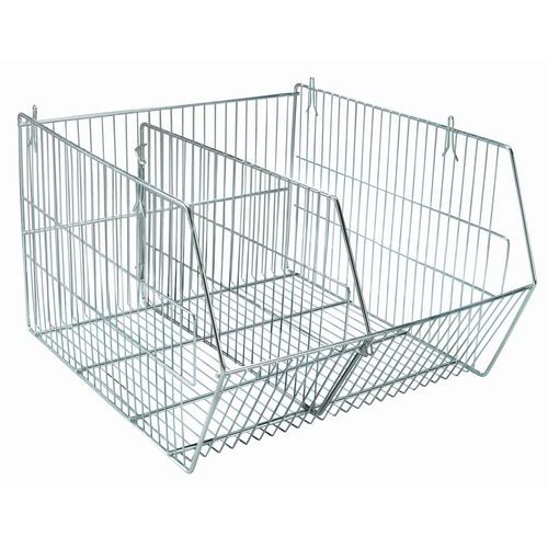 Sameto Technifil - Panier gerbable 35 kg fil acier - 630x450 mm - 35 L - Robuste et durable