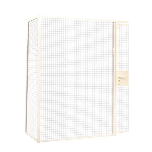 Panneau de Grillage Modulaire Blanc - 1.2m x 2.2m - Standard - RAL 9010 - Montage Facile - Garantie 3 Ans