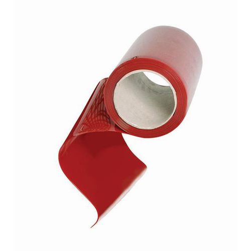 Cepro - Rouleau Lanière Écran Soudure PVC Orange - 50m x 300mm x 2mm - Protection Durable