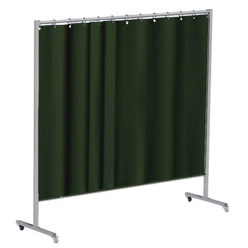 Cepro - Écran de soudure mobile vert - H 2005 x L 2130 mm - Protection et sécurité