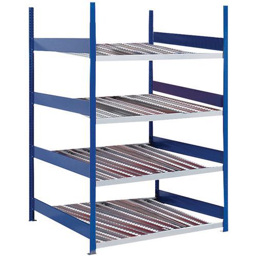 Rayonnage Suivant à Rouleaux Kanban 2000x1300x1300 Mm