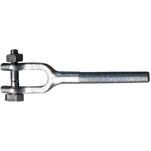 Tige A Chape Boulonnee Zinguee F=2800kg Diamet Re=24mm