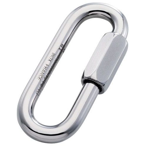 Maillon Rapide Inox Diam 35mm Gd Ouvert=10mm Charge 200 Kg