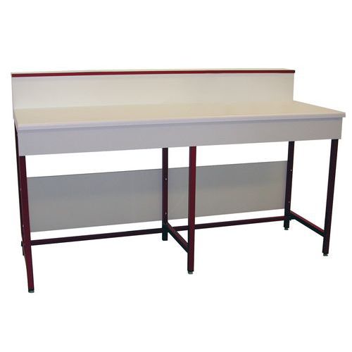 Paillasse Dosseret Tablette Stratifie Moule 1200*750