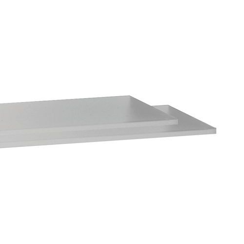 Tablette Bois L80 Cm Aluminium