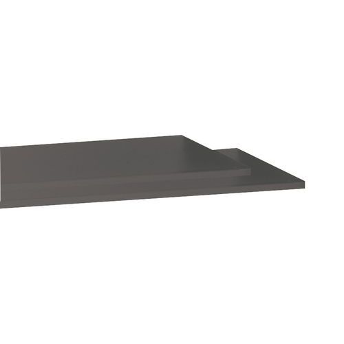 Tablette Bois L80 Cm Anthracite