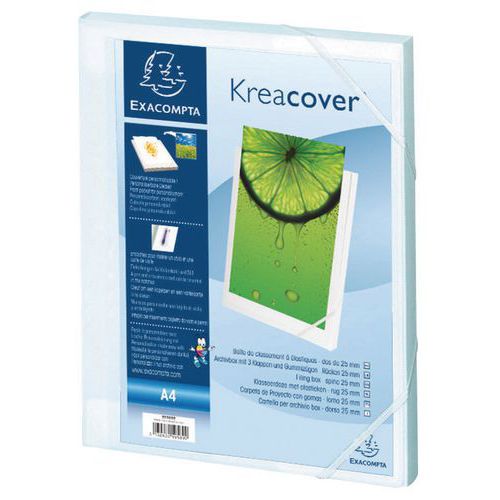 Boîte De Classement Personnalisable Kreacover 7/10e Dos 25m