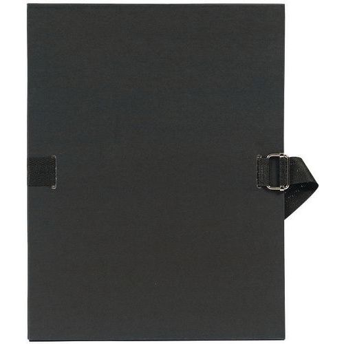 Chemise Dos Extensible Papier Toile Noir