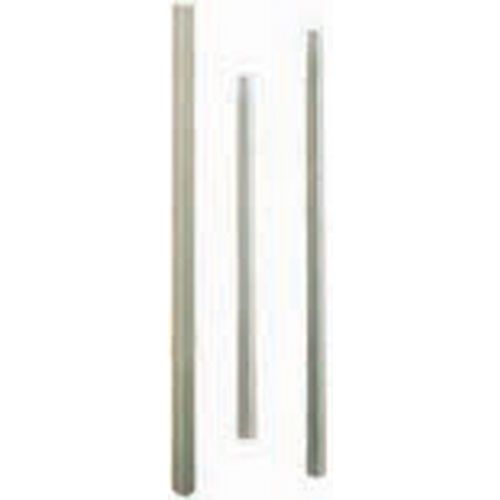 Poteau d'angle pour cloisonnettes - Acier Gris 1.70m RAL 7035 - Robuste et Durable