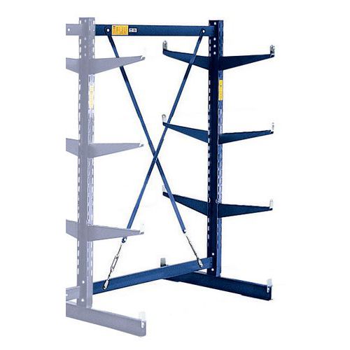 Kit Rayonnage Cantilever Type L Suivant Double Face