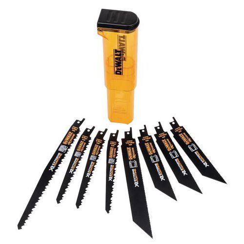 Coffret de 8 lames scie sabre XR Coffret de 8 lames scie sabre XR