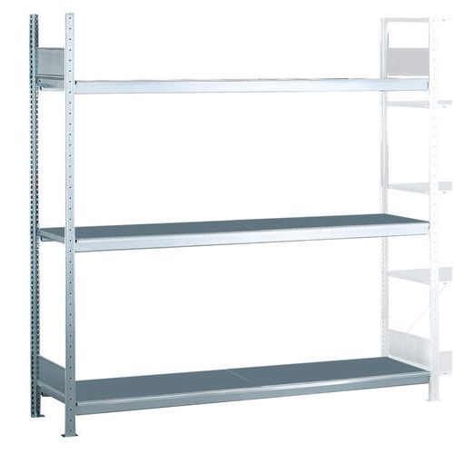 Rayonnage Suivant Easy-fix Chmaxnv.:400 Kg Largeur:1500 Mm