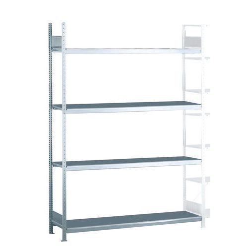 Rayonnage Suivant Easy-fix Chmaxnv.:400 Kg Largeur:1500 Mm