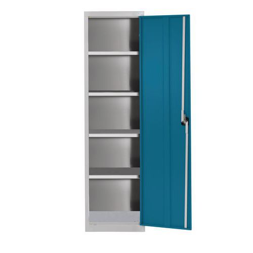 Armoire Monobloc Haute H 1980 X L 540 X P 430 Gris/bleu