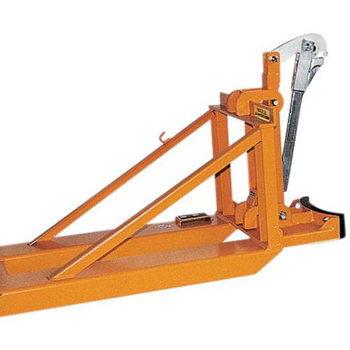 Bauer - Élévateur de fût RS - 800 kg - Acier Orange - 200 L - 3 ans Garantie