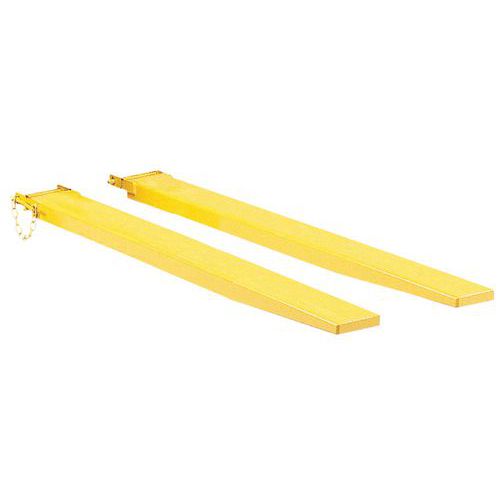 Goubard - Fourreaux Rallonges Intérieur 55x120 L1700mm - Pour Chariot Élévateur - Charge 1000kg - Métal Durable
