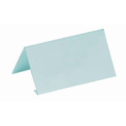 Durable 10 Chevalet Porte-nom Pet