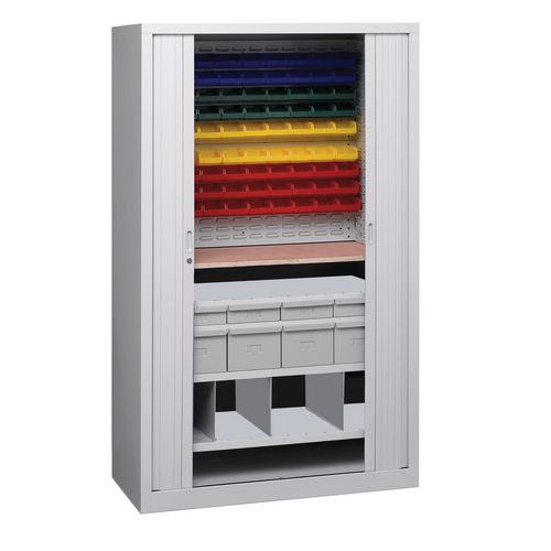 Armoire A Rideaux Equipee L1200xp530 Xh1980