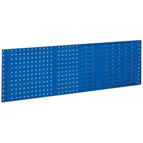 Bott - Support pour 2 plaques perforées - Gris - 93 cm - Robuste et pratique