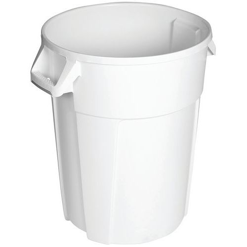Conteneur Rond 120l Blanc