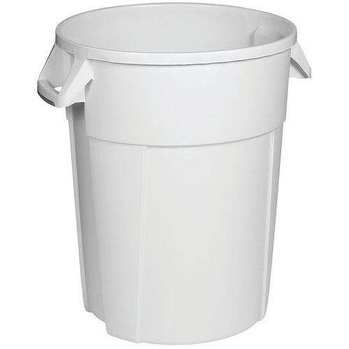 Conteneur Rond 85l Blanc