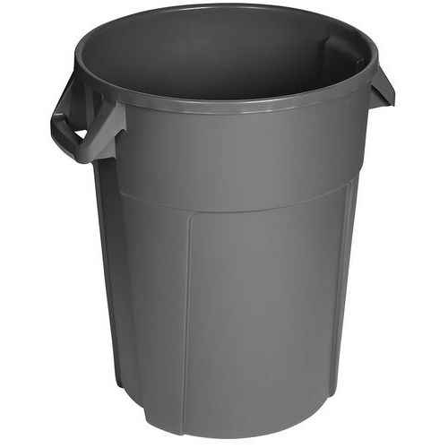Conteneur Rond 120l Gris