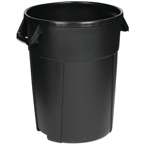 Conteneur Rond 85l Noir