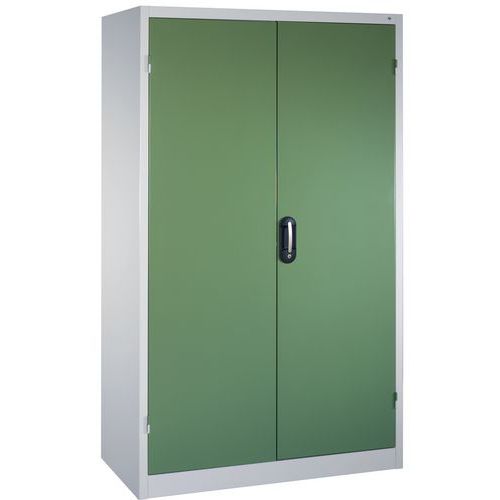 Armoire à Outils à Portes Battantes Gris Et Vert P 500mm