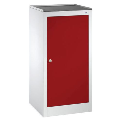 Armoire à Outils Gris Et Rouge1 Porte Battantel500mm