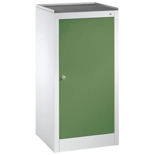Armoire à Outils Gris Et Vert1 Porte Battantel500mm