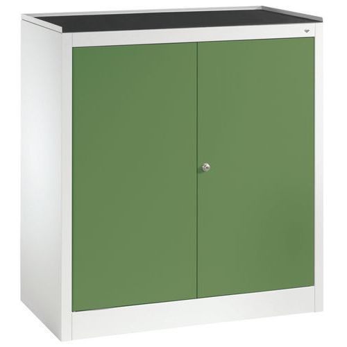 Armoire à Outils 2 Portes Battantes Vert Réséda L940mm