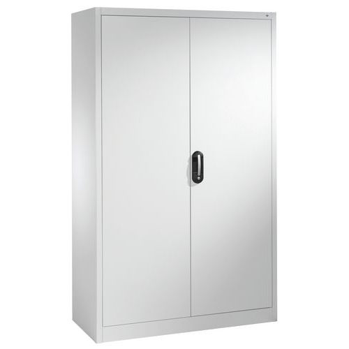 CP - Armoire haute pour outils - 1950x1200x400mm Gris clair - 4 tablettes - Charge 450kg - Acier