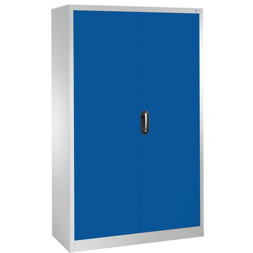 Armoire à Outils à Portes Battantes Bleu Gentiane P500mm