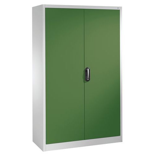 Armoire à Outils à Portes Battantes Gris Et Vert P600mm
