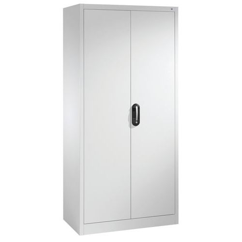 Armoire à Outils à Portes Battantes Gris Clair P600mm