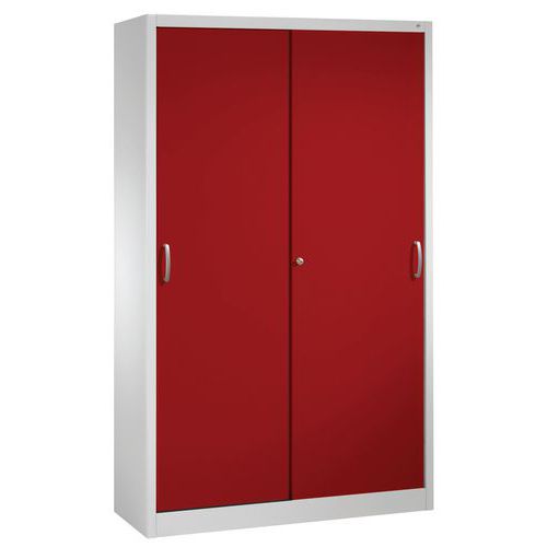 Armoire à Outils H1950xl1200xp400mm Gris Et Rouge