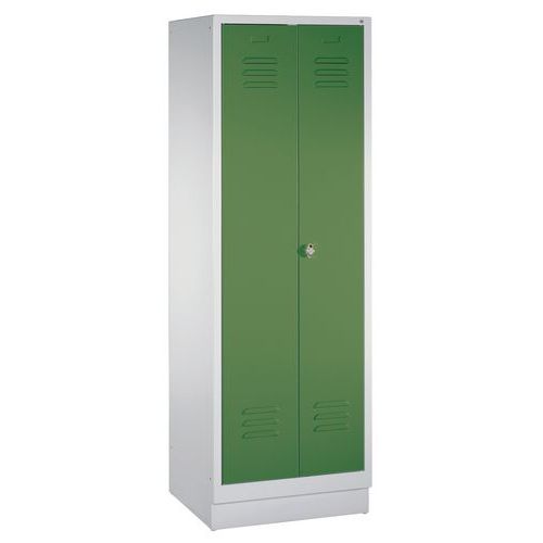 Armoire Sur Socle 2 Compartiments Vert Réséda