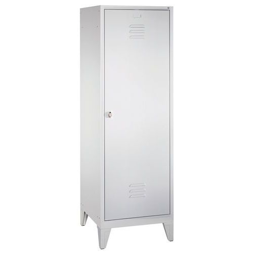 Vestiaire Sur Pieds Pour 1 Personne Gris Clair